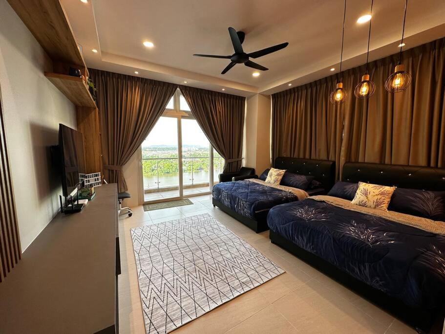 A.R Homestay Riverine Condominium Кучинг Екстериор снимка
